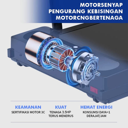 JF Running Pad Treadmill (Elektrik) Walking pad Treadmill Murah - Alat Olahraga di rumah SPZLYC3