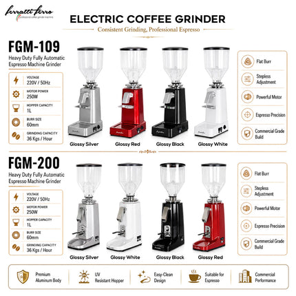 Ferratti Ferro Espresso Machine FCM-3006 Allegrio Minore