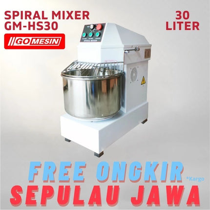 Spiral Mixer Roti 30 Liter GETRA LB-30 LB30 LB 30 Mixer Spiral