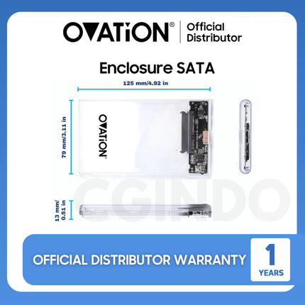 OVATION 2139U3 HDD Enclosure SSD HDD Casing HDD Casing SSD Internal 2.5" USB 3.0 Casing SATA Compatible Enclosure Case Orico