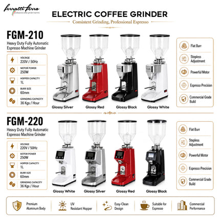 Ferratti Ferro Espresso Machine FCM-3006 Allegrio Minore