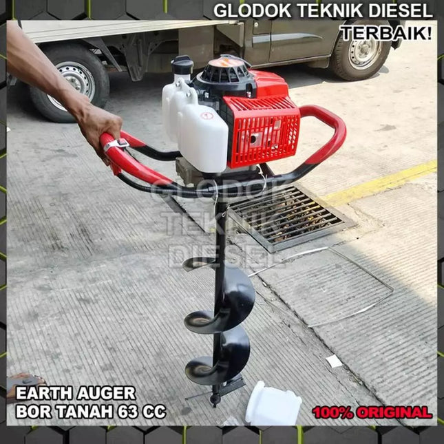 MATRIX Mesin Bor Gali Tanah AG43 42,8 cc Engine Penggali Lubang Tanah Biopori AG 43 Earth Auger AG-43 MATRIX AG63 Bor Tanah AG63