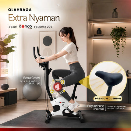 Sepeda Statis REDPANDA 203B Exercise Bike Sepeda Olahraga Cardio Portable Alat Fitness Gym