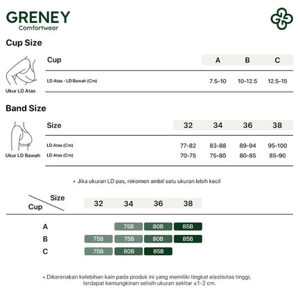 GRENEY - Gbras - Bra Cup Candy bra wanita One-piece sekaligus tanpa kawat seamless menopang dengan gesper nyaman - 89740