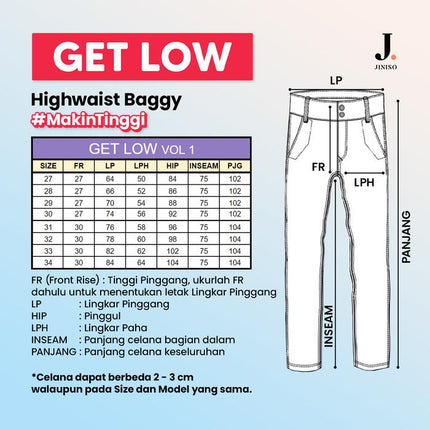JINISO - Baggy Loose Get Low Jeans Vol. 1