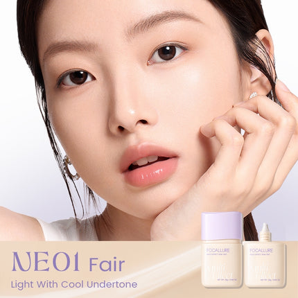 FOCALLURE Bare Multi Effect Skin Tint SPF30 PA+++ Lightweight Foundation Satin Finish