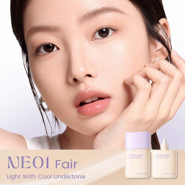 FOCALLURE Bare Multi Effect Skin Tint SPF30 PA+++ Lightweight Foundation Satin Finish