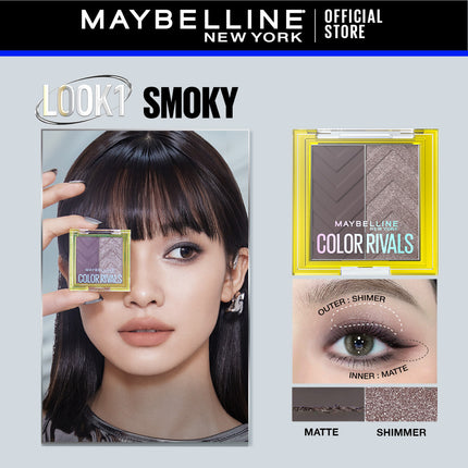 Maybelline Color Rivals Duo Shadow