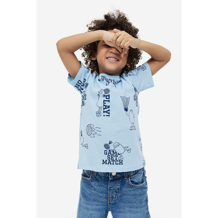H&M Anak Laki-Laki Cotton T-shirt 1119684_01