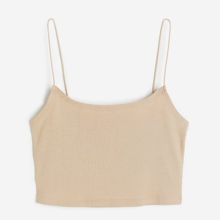 H&M Wanita Cropped strappy top