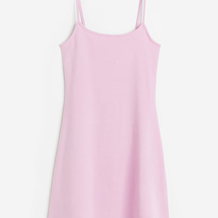 H&M Wanita Flared-skirt jersey dress