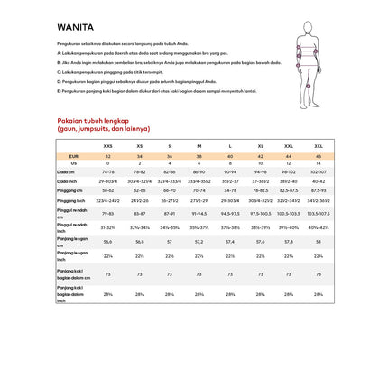 H&M Wanita Tie-belt jersey jumpsuit