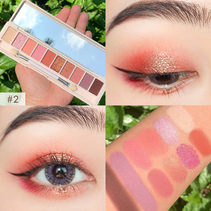 FOCALLURE Glitter Pigment Eyeshadow palette - kosmetik Mata