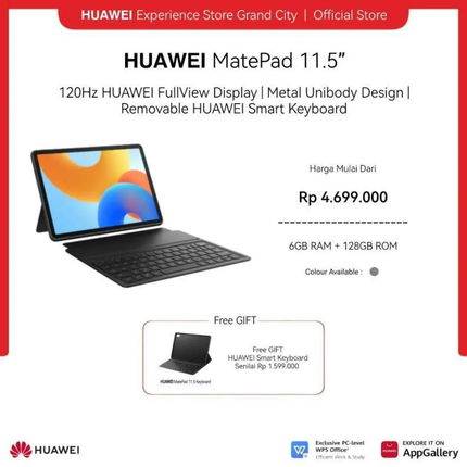 HUAWEI MatePad 11.5” [ 6GB RAM + 128GB ROM ]