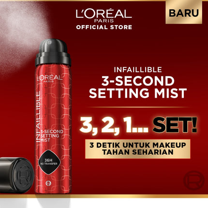 L'Oreal Paris Infaillible 3-Second Setting Mist