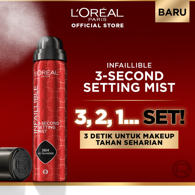 L'Oreal Paris Infaillible 3-Second Setting Mist