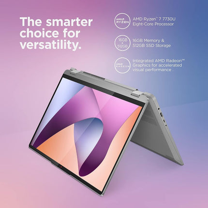 Laptop 2in1 Lenovo IdeaPad Flex 5 AMD Ryzen 7 7730U RAM 16GB 512GB SSD 16" WUXGA IPS Touch Win 11