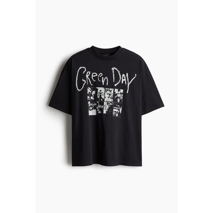 H&M Pria Oversized Fit T-Shirt