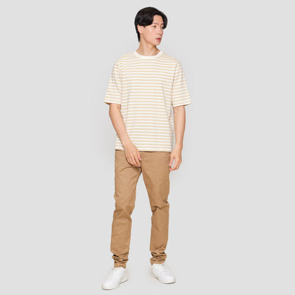 Suko Oversized Striped Tee Print Kaos Lengan Pendek Pria 120790664