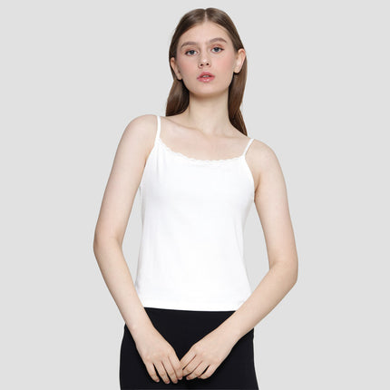 St. Yves Rib Text Lace Tanktop Wanita 121405480