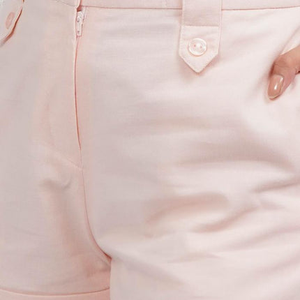 COLORBOX Rolled Up Short Pants Lt. Pink