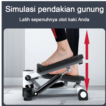 Mini Stepper Alat Fitness Olahraga/Air Climber Steper Climber Walker Glider