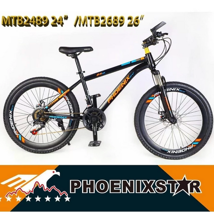 Sepeda MTB UKURAN 20 / 24 / 26 NEW PHOENIX NP 2706 CAKRAM MURAH / SEPEDA GUNUNG UKURAN 20 / 24 / 26 NEW PHOENIX NP 270