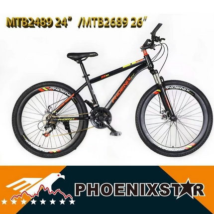 Sepeda MTB UKURAN 20 / 24 / 26 NEW PHOENIX NP 2706 CAKRAM MURAH / SEPEDA GUNUNG UKURAN 20 / 24 / 26 NEW PHOENIX NP 270