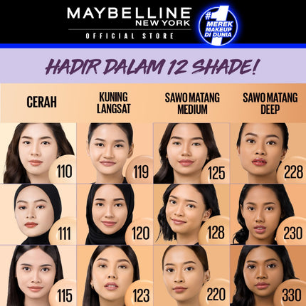 Maybelline Superstay Lumi Matte Liquid Foundation 35 mL