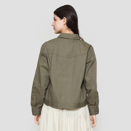 Suko Twill Collar Jaket Wanita 121784795