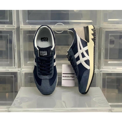 ￼Promo Sepatu 0nitsuka Tiger California 78 Ex Iron Navy / White