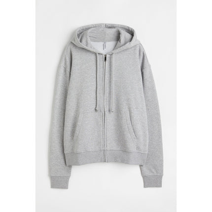 H&M Wanita Zip-through hoodie 0993762