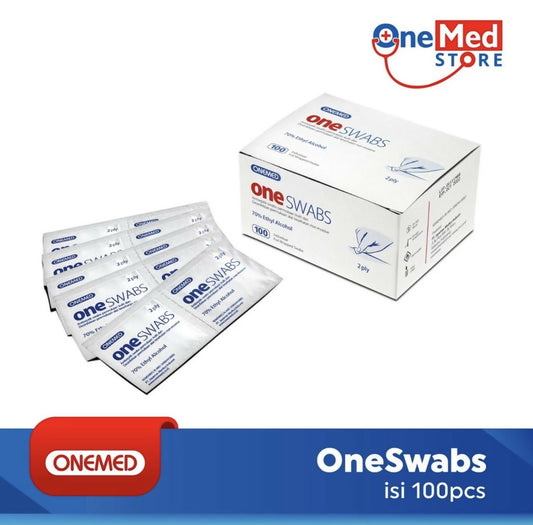 ￼one swab / kapas alkohol / tissue alkohol / oneswabs / (alkohol swab)