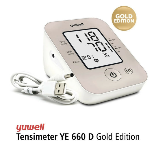 ￼Tensimeter digital yuwell 660 D Gold Edition With USB