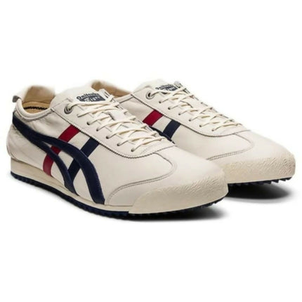 ￼Sepatu 0ntsuka original mexco66 sd cream blue red
