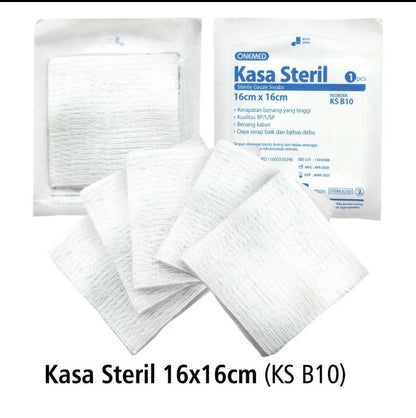 ￼Kasa Steril 16x16cm OneMed box isi 10pouch X100